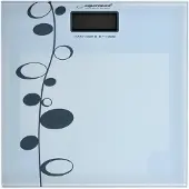 Esperanza EBS005 weegschaal Elektronische weegschaal Rechthoek Wit