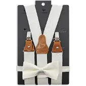 Sir Redman Bretels Wedding Combi Pack Festive Leaves Off-white -