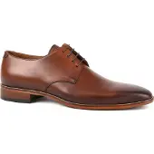 Suitable Leren Herenschoen Donkercognac | Cognac | Maat 43