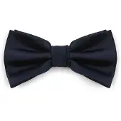 Suitable Satin Strik Blauw - | Donkerblauw | Maat one size