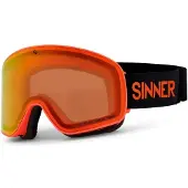 Sinner Snowghost M Sneeuwbril Matte Orange Neon
