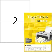 Topstick Etiket 8718 210x148mm wit 200 stuks - 10 stuks