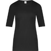 Ten Cate Thermo t-shirt zwart rib maat L
