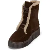 Marc O'Polo Veterlaarzen 'Bianca' beige / chocoladebruin