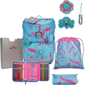 DERDIEDAS ErgoFlex Easy Schooltas set grijs