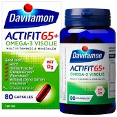 Davitamon Actifit 65+ Omega-3 Visolie Capsules