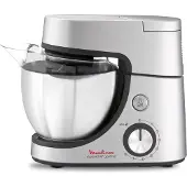 Moulinex QA519D keukenmachine 1100 W 4,6 l Zilver Ingebouwde weegschalen