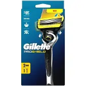Gillette Proshield yellow razor 2 stuks