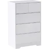 Beliani ALBERTA - Ladekast - Wit - MDF