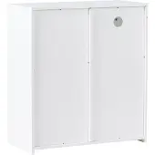 Beliani KAMLOOPS - Dressoir met LED - Wit - MDF