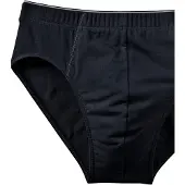 Schiesser Slip '95/5' zwart / wit