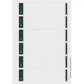 Leitz PC Printbare Zelfklevende Rugetiketten 1686 Voor 1050 Ordners Lichtgrijs 39 x 192 mm 600 Stuks
