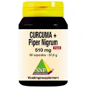 Snp Curcuma & piper nigrum 510mg puur