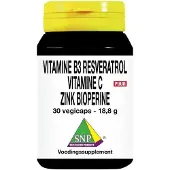 Snp Vitamine B3 resveratrol gebufferde vitamine C zink 30 vcaps