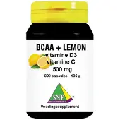 Snp BCAA lemon vitamine D3 vitamine C 500mg