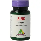 Snp Zink 50 mg 100 tabletten
