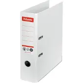 Esselte No.1 Power Ordner Breed A4 75 mm Wit 2 Ringen 627570 Karton Mat Staand Gerecycled