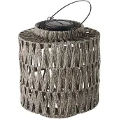 Pauleen LED lamp op zonne-energie SUNSHINE TWINKLE, grijs, 29 cm, IP44 TWINKLE, alu / grijs / zink, Hout, Jong wonen