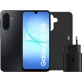 Samsung Galaxy A17 128GB Zwart 5G + Accessoirepakket