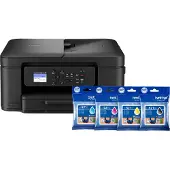 Brother DCP-J1360DW + 1 set extra cartridges