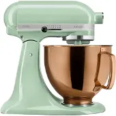 KitchenAid Artisan Mixer 5KSM125EPT Groen + Design Mengkom Koper