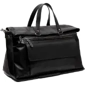 The Chesterfield Brand Lazio Weekender reistas Leer 50 cm zwart