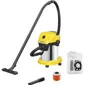 Kärcher WD 3 S V-17/4/20 + Sacs d'Aspirateur (4x)