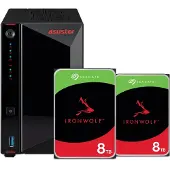 Asustor AS5402T + Seagate IronWolf 16 To (2 x 8 To)