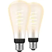 Philips Hue Filament White Ambiance Edison XL 2-pack