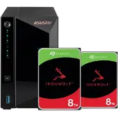Asustor AS3302T v2 + Seagate IronWolf 16 To (2 x 8 To)