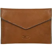 Bric's Leren Portemonnee Volterra Slim Pochette Tobacco Bruine