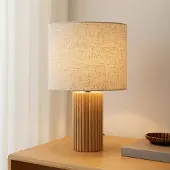 LINDBY Tafellampe , Kimiko, Hout, Woonkamer, Hout, Scandinavisch