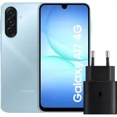 Samsung Galaxy A17 128GB Grijs 4G + Oplader 25 Watt Zwart