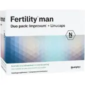 Nutriphyt Fertility Man Duo Improvum + Linucaps | 60 tabletten + 60 capsules