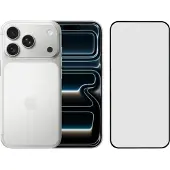 Apple iPhone 17 Pro 1TB Zilver + BlueBuilt Screenprotector Glas