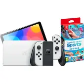 Nintendo Switch OLED Wit + Switch Sports