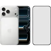 Apple iPhone 17 Pro Max 256GB Zilver + BlueBuilt Screenprotector Glas