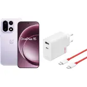 OnePlus 15 512GB Paars 5G + SuperVOOC Oplader 120W + Usb C kabel