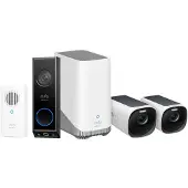 Eufy Eufycam 3 Duo pack + Video Doorbell E340 + Chime