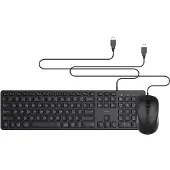 BlueBuilt Bedraad Toetsenbord QWERTY + Filum Bedrade Muis