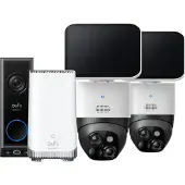 Eufy Eufycam Solocam S340 Duo Pack + Video Doorbell E340 + HomeBase 3