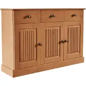 Home affaire Dressoir Liotta Commode met 2 lades en 2 verstelbare planken