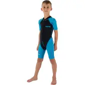 Seac Sub Dolphin 1.5 Mm Junior Shorty Met Korte Mouwen
