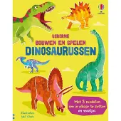 Usborne Bouwen en spelen Dinosaurussen (Kartonboek)
