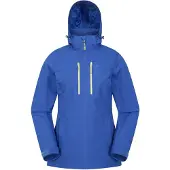 Mountain Warehouse Dames/Dames Rainforest II Extreme Waterdichte Jas (Blauw)