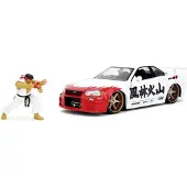 Jada Toys - Street Fighter - Nissan Skyline GTR - Vanaf 8 jaar - 1:24