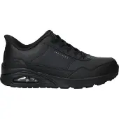 SKECHERS Slip-ins Uno Instappers zwart Leer Maat 41