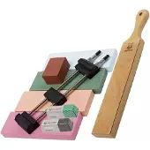 Skerper Professional Slijppakket met Stropping Paddle en Compounds
