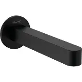 Hansgrohe Baduitloop finoris mat zwart