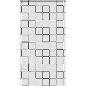vidaXL Doucherolgordijn met cassette 140x240 cm stofbreedte 136 cm